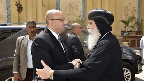 مساهمة مادية.. الأنبا غبريال يلتقي محافظ بني سويفصور استقبل نيافة الأنبا غبريال أسقف بني سويف اليوم بمقر المطرانية ببني سويف الدكتور محمد هاني غنيم