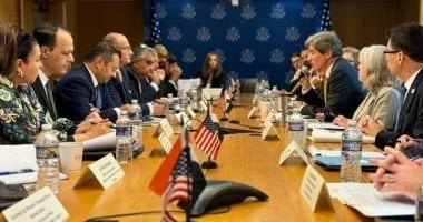 مساعد وزير الخارجية يرأس وفد مصر باللجنة الاقتصادية المصرية الأمريكية بواشنطنترأس السفير سامح أبوالعينين، مساعد وزير الخارجية للشئون الأمريكية، الوفد المصري المشارك في اجتماعات الل