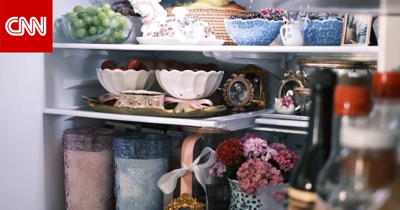 شموع وصور ومزهريات.. صيحة لتزيين الثلاجات تثير الجدل عبر الإنترنت تكنولوجيا دبي، الإمارات العربية المتحدة ()-- قامت لينزي جوديش بتزيين كل ركن من أركان منزلها الواقع في مدينة نيويور