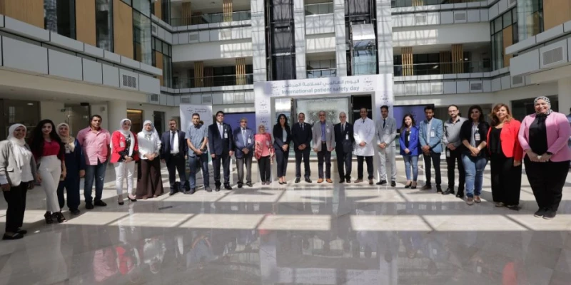 مستشفى حروق أهل مصر يعزز وعي العاملين بالقطاع الصحي ضمن احتفالية اليوم العالمي لسلامة المرضى ناس وخدمات نظم مستشفى حروق أهل مصر احتفالية باليوم