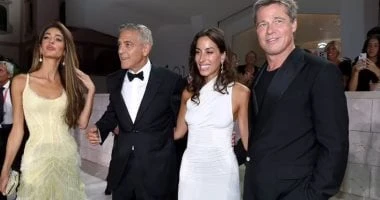 براد بيت برفقة حبيبته لأول مرة علنا وكلوني بجانبه في فينيسيا تعرف على التالي براد بيت برفقة حبيبته لأول مرة علنا وكلوني بجانبه في فينيسيا، احتفل