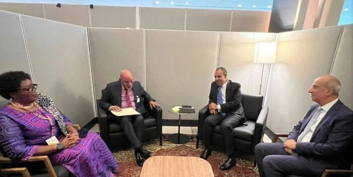 على هامش أعمال الجمعية العامة للأمم المتحدة.. وزير الخارجية يلتقي نظيره الأوغنديالتقى الدكتور بدر عبد العاطي وزير الخارجية والهجرة، اليوم الأحد، ب