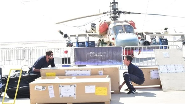 افاق عربية داخل التجهيزات الأخيرة لانطلاق معرض مصر الدولي للطيران والفضاء شاهدجهود مكوكية تبذلها الشركات والجهات العارضة والمنظمة ل معرض مصر الدولي للطيران والفضاء 2024، تسارع بها 