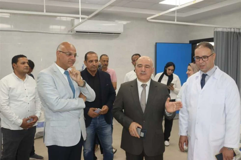 محافظ القليوبية يتفقد تشغيل مبنى الرعايات الجديد بحميات بنها تفقد المهندس أيمن عطية محافظ القليوبية، التشغيل التجريبي لمبنى الرعايات الجديد بمستشفى