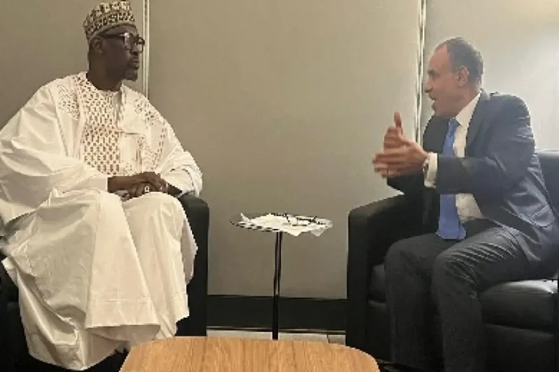 وزير الخارجية يبحث مع نظيره المالي الجهود المصرية لتعزيز الاستقرار بمنطقة الساحل التقى وزير الخارجية والهجرة، الدكتور بدر عبد العاطي، بوزير خارجية