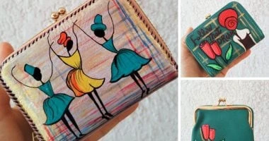 فاكر بوك الفلوس بتاع جدتك؟ مريم غيرت شكله برسومات مبهجة على الموضة المرأة والمنوعات تهتم الكثير من الفتيات بامتلاك محفظة يد صغيرة وشيك وراقية، سواء كانت حقيبة اليد التي يرتدينها كب