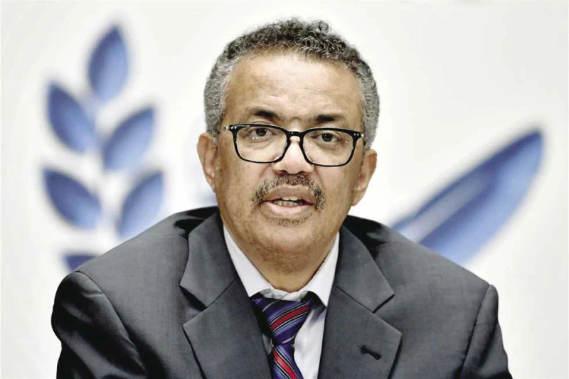 الصحة العالمية: مشروع بداية يعكس رؤية شاملة لتحقيق التنمية البشرية وجه تيدروس أدهانوم، مدير منظمة الصحة العالمية، كلمة إلى الرئيس عبدالفتاح السيسى، بمناسبة انطلاق المشروع القومى لل