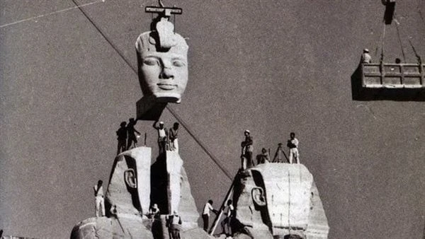 كتل تزن 20 طنا وكان منحوتا في الجبال.. كيف تم نقل معبد أبو سمبل في مثل هذا اليوم، 22 سبتمبر 1968، تم الانتهاء من عملية نقل معبد أبو سمبل، الذي كان
