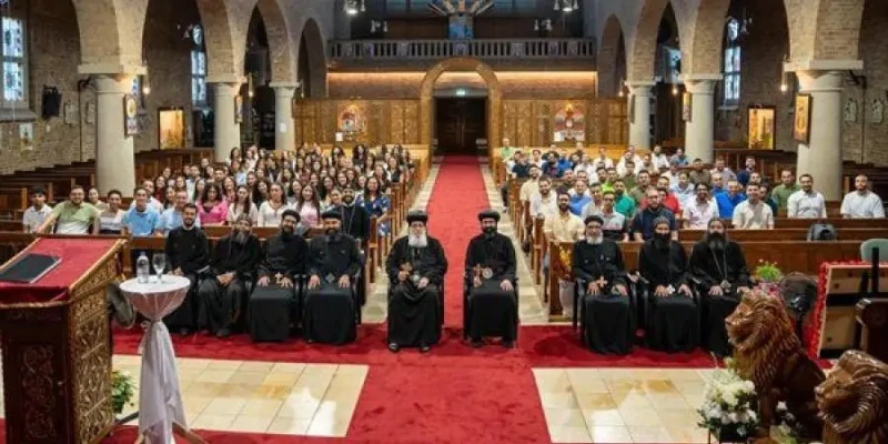 تفاصيل زيارة الأسقف العام لإيبارشية جنوبي الولايات المتحدة الأمريكية إلى هولنداالأسقف العام , اختتم الأنبا بيزيل الأسقف العام لإيبارشية جنوبي