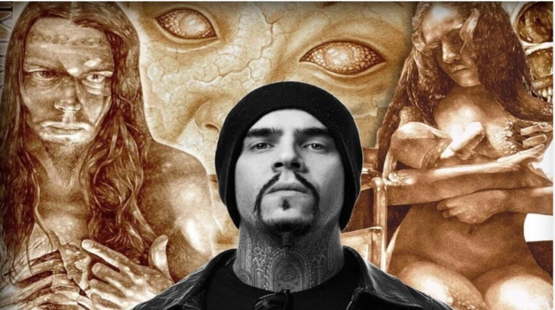 مع مسدس ومخدرات.. فنان عالمي يرسم الموتى بدم الأحياء في عالم الفن، يطلق الفنان العنان لإبداعه، اختار رجل أمريكي الدم البشري كوسيلة للتعبير عن رؤيته الفنية. لوحاته المروعة التي تحمل