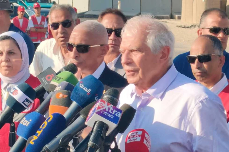 بوريل يثمن الجهود المصرية في احتواء الموقف بقطاع غزة ثمن جوزيب بوريل، الممثل الأعلى للشؤون الخارجية والسياسة الأمنية في الاتحاد الأوروبي ونائب رئيس