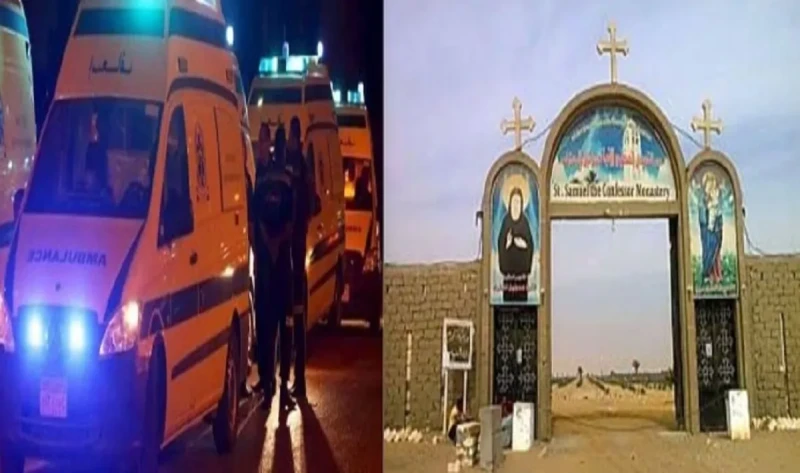 تفاصيل حادث الطريق الصحراوي الغربي وإصابة 6 من أسرة واحدة كانوا في زيارة لدير الأنبا صموئيلتفاصيل حادث الطريق الصحراوي الغربي وإصابة 6 من أسرة واحدة