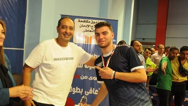 بمشاركة 170 لاعبا.. صندوق الإدمان يطلق دورى تنس الطاولة للمتعافين من المخدراتأطلق صندوق مكافحة وعلاج الإدمان والتعاطي، دوري بطولة تنس الطاولة للمتعافين من الإدمان بمراكز العزيمة ال