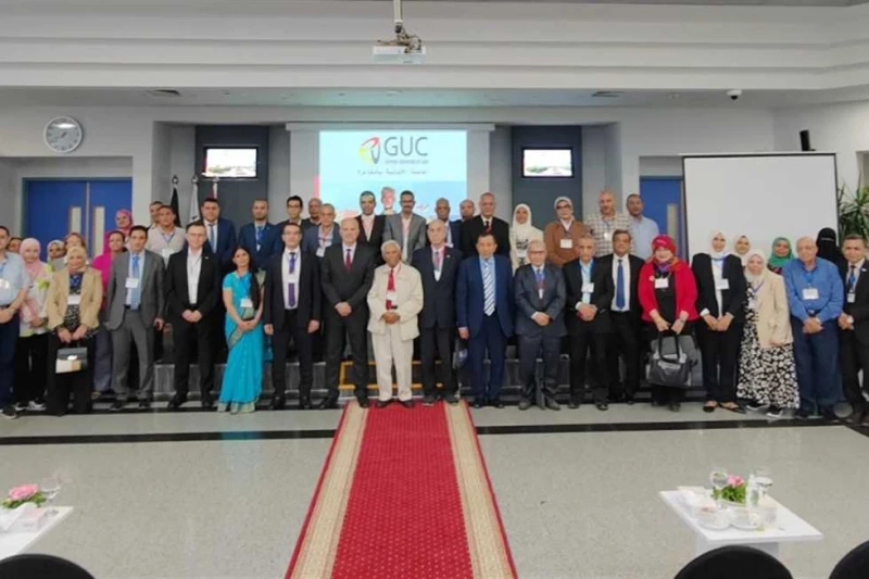 الجامعة الألمانية بالقاهرة تستضيف المؤتمر العربي الدولي لعلوم وتكنولوجيا البوليمرات شهدت الجامعة الألمانية بالقاهرة اليوم الإثنين، فاعليات أعمال