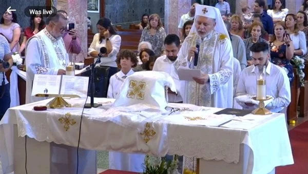 الأنبا بولا يترأس القداس الإلهي بكنيسة يسوع الملك بنيوچيرسي ويرسم شمامسة جددترأس أمس، نيافة الأنبا بولا شفيق، مطران إيبارشية الإسماعيلية ومدن القناة