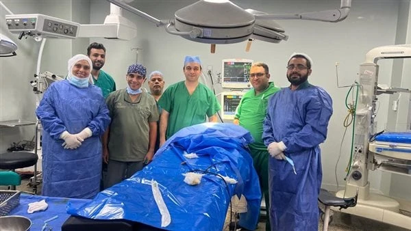 الصحة: نجاح جراحة نادرة بفصل التحام فك طفلة حديثة الولادة بمستشفى المطرية أعلنت وزارة الصحة والسكان، نجاح الفريق الطبي بمستشفى المطرية التعليمي