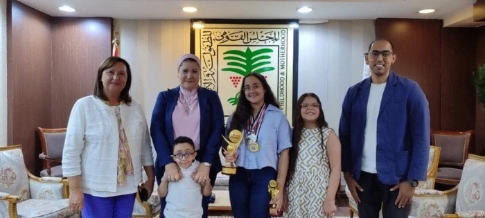 المجلس القومي للطفولة والأمومة يكرم مجموعة من الأطفال الموهوبينكرمت الدكتورة سحر السنباطي، رئيس المجلس القومي للطفولة والأمومة، مجموعة من الأطفال المبدعين والمتميزين في مجالات متعد