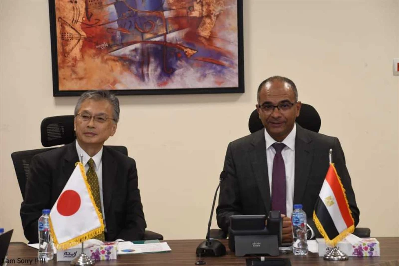 نائب وزير الإسكان يلتقي سفير اليابان بالقاهرة لبحث أوجه التعاون وفرص الاستثمار في مصر التقى الدكتور سيد إسماعيل، نائب وزير الإسكان والمرافق