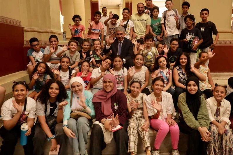 السياحة تطلق أولى فعاليات مشاركتها في بداية جديدة لبناء الإنسان أطلقت اليوم، وزارة السياحة والآثار، من المتحف المصري بالتحرير، أولى فاعلياتها التي