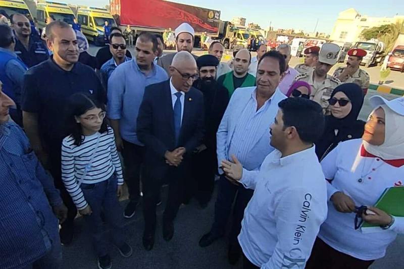 محافظ شمال سيناء يشهد إنطلاق مبادرة بداية جديدة لبناء الإنسان شهد اللواء دكتور خالد مجاور محافظ شمال سيناء اليوم الثلاثاء، انطلاق مبادرة بداية جديدة