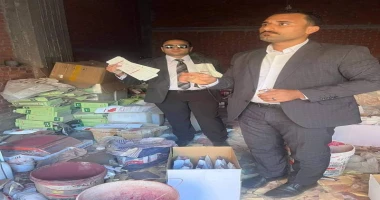 جهاز حماية المستهلك يقوم بضبط مخزن ، بمركز طنطا بمحافظة الغربية ، لإعادة تدوير وتعبئة المبيدات الزراعية منتهية الصلاحية كتبمحمود شتا - استمرارا لجهود الدولة فى ضبط وإحكام الرقابة ع