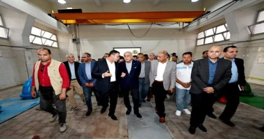 متابعة سيد زعزوع تفقد المهندس شريف الشربيني، وزير الإسكان والمرافق والمجتمعات العمرانية، والمهندس عبدالمطلب ممدوح، محافظ الأقصر، محطة تنقية مياه الشرب، بمدينة طيبة الجديدة، لمتابعة