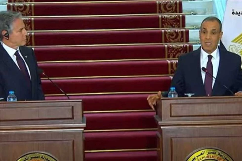 مؤتمر صحفي لوزير الخارجية ونظيره الأمريكي أنتوني بلينكن (بث مباشر) عقد الدكتور بدر عبدالعاطي، وزير الخارجية والهجرة، مؤتمر صحفي مع نظيره الأمريكي