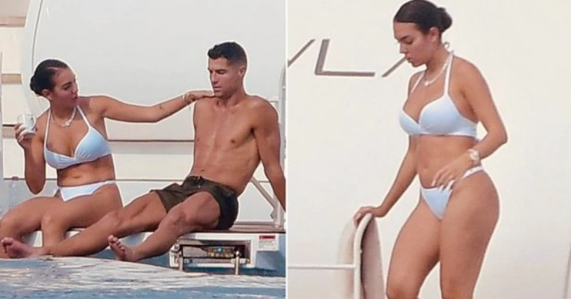 لقطة فاض حة .. كريستيانو رونالدو يمسك منطقة حساسة من جسم جورجينا رودريغيز على اليخت تعرف على التالي لقطة فاض حة .. كريستيانو رونالدو يمسك منطقة حساسة