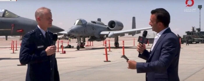 قائد القيادة المركزية الجوية الأمريكية: مصر أساس الاستقرار في المنطقةأفاد الجنرال ديريك فرانس، قائد القيادة المركزية الجوية الأمريكية، اليوم الثلاثاء: بأنه من المهم أن تكون معارض ا