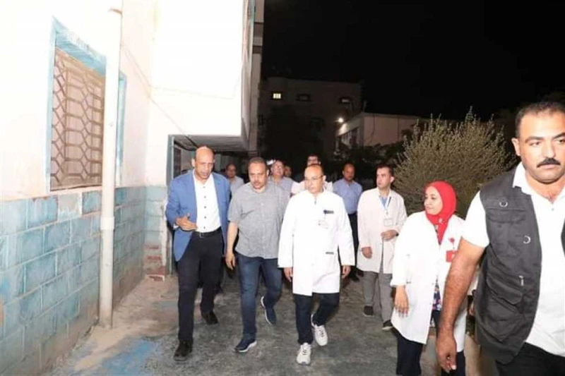 محافظ الشرقية خلال جولة مفاجأة بمستشفى الإبراهيمية ليلا: القطاع الصحي على أولويات العمل أجرى المهندس حازم الأشموني محافظ الشرقية، مساء الجمعة،جولة