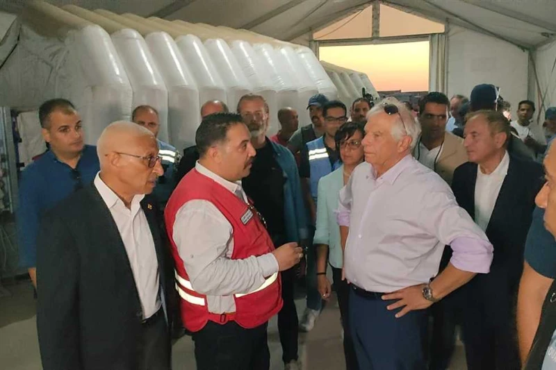 الممثل الأعلى للشؤون الخارجية بالاتحاد الأوروبي يختتم زيارته إلى شمال سيناء اختتم جوزيب بوريل، الممثل الأعلى للشؤون الخارجية والسياسة الأمنية في الاتحاد الأوروبي ونائب رئيس المفوضي
