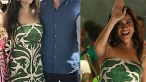 يتخطى 40 ألف جنيه.. سعر غير متوقع لفستان ميجان ميركل الأخضرظهرت ميجان ميركل مع زوجها الأمير هاري، بإطلالة كلاسيكية ناعمة وجذابة، وقد شاركت صورها مع