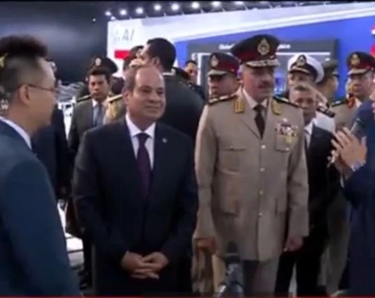 الرئيس السيسي يشهد افتتاح معرض مصر الدولى للطيران والفضاء 2024 الرئيس عبد الفتاح السيسييشهد الرئيس عبد الفتاح السيسي، افتتاح معرض مصر الدولي الأول