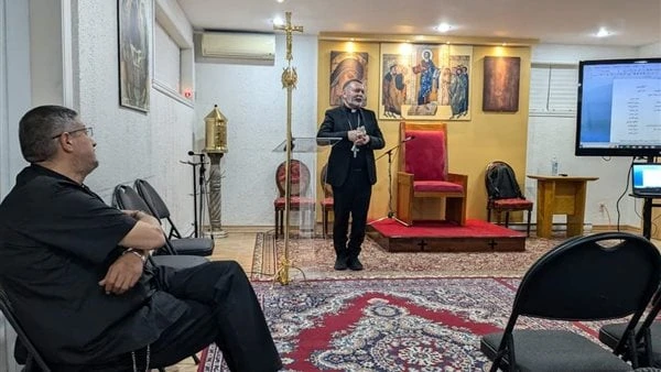 الأنبا بولا يشارك في اجتماع الكتاب المقدس بكنيسة سيدة مصر بكنداشارك أمس، نيافة الأنبا بولا شفيق، مطران إيبارشية الإسماعيلية ومدن القناة وتوابعها للأقباط الكاثوليك، والزائر الرسولي 