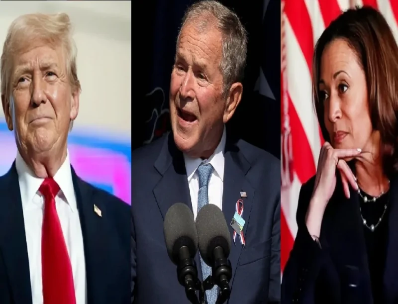 جورج بوش يكشف موقفة من ترامب وهاريس بالانتخابات الرئاسية الأمريكيةبوش يكشف موقفة من ترامب وهاريس أعلن متحدث باسم الرئيس الأمريكي الأسبق جورج بوش،