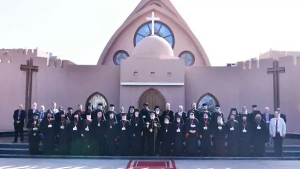 قداسة البابا تواضروس يشهد عودة مؤتمر ممثلي الكنائس الأرثوذكسية بعد 34 عاماالبابا تواضروس , في حدث بارز، عقد في المقر البابوي بدير القديس الأنبا بيشوي