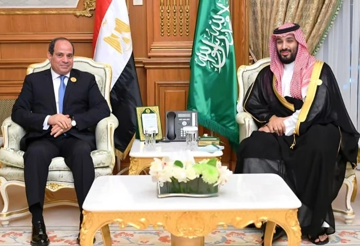 توافق مصرى - سعودى على ضرورة الوقف الفوري لإطلاق النار فى غزة تلقى الرئيس عبد الفتاح السيسي، اتصالا هاتفيا من صاحب السمو الملكي الأمير محمد بن سلمان،