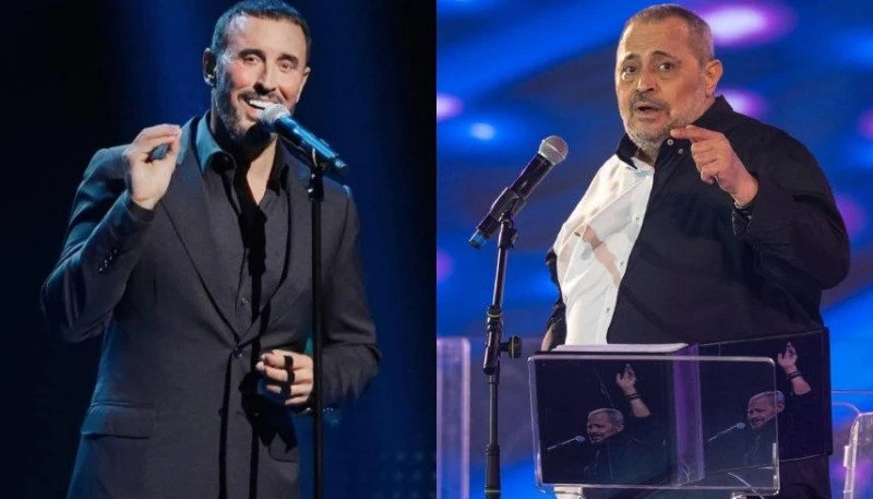 (حفل دبي) يحسم جدل خلاف جورج وسوف وكاظم الساهر افاق عربية - بعد سنوات طويلة من الأنباء المتداولة عن الخلاف القائم بينهما، يجمع حفل غنائي النجمين السوري جورج وسوف، والعراقي كاظم الس