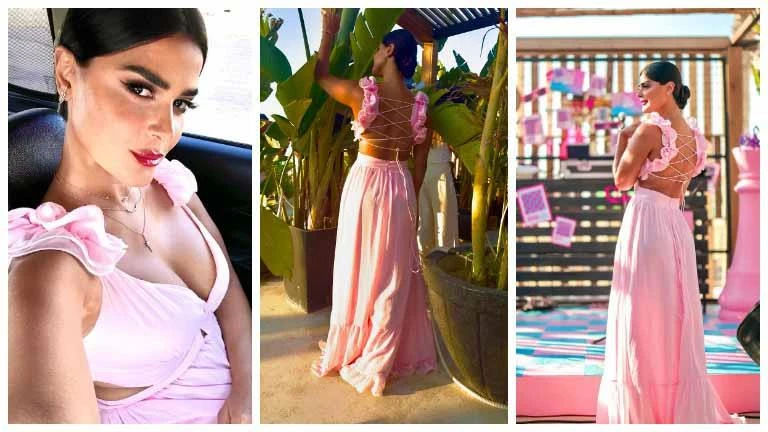 بإطلالة جريئة.. رانيا منصور تخطف الأنظار أمام البحر والجمهور يغازلها تعرف على التالي بإطلالة جريئة.. رانيا منصور تخطف الأنظار أمام البحر والجمهور