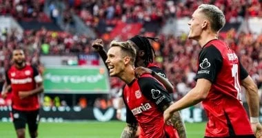 -ملخص وأهداف لقاء باير ليفركوزن ضد لايبزيج 2-3 فى الدورى الألمانى .. فاز فريق لايبزيج ضد باير ليفركوزن بنتيجة 3-2 في المباراة التي أقيمت بينهما مساء