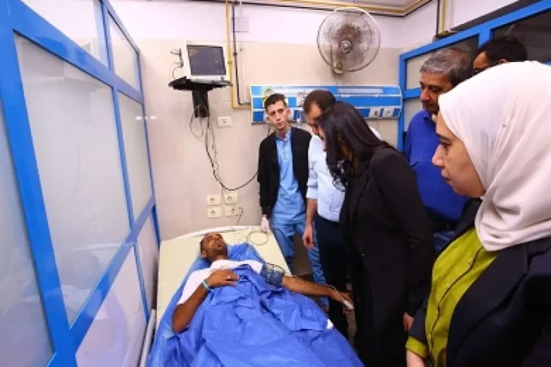 وزيرة التضامن تزور مصابي حادث تصادم قطاري الشرقية زارت وزيرة التضامن الاجتماعي الدكتورة مايا مرسي مصابي حادث تصادم القطارين في محافظة الشرقية،