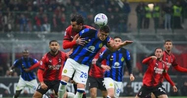 -الإنتر يستضيف ميلان فى ديربي الغضب بالدوري الإيطالي.. الليلة .. تتجه الأنظار عشاق الكرة الإيطالية مساء اليوم، الأحد، لمتابعة ديربي الغضب المرتقب بين