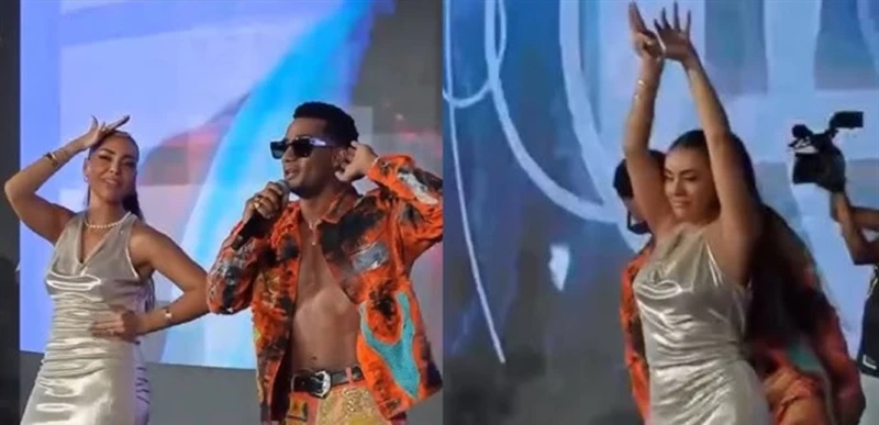 فنون ومشاهير: تصرف بطريقة تخطت الحدود.. شاهدوا ماذا فعل محمد رمضان مع راقصة على المسرح (فيديو) انتشر فيديو للفنان المصري محمد رمضان عبر مواقع التواصل الاجتماعي لحفله الأخير في السا