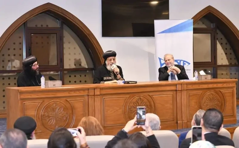 قداسة البابا تواضروس يشهد احتفالية تخرج الدفعة الثامنة من المعهد المسكوني للشرق الأوسطالبابا تواضروس , يحتفل المعهد المسكوني للشرق الأوسط، تحت رعاية قداسة بابا الإسكندرية وبطريرك ا