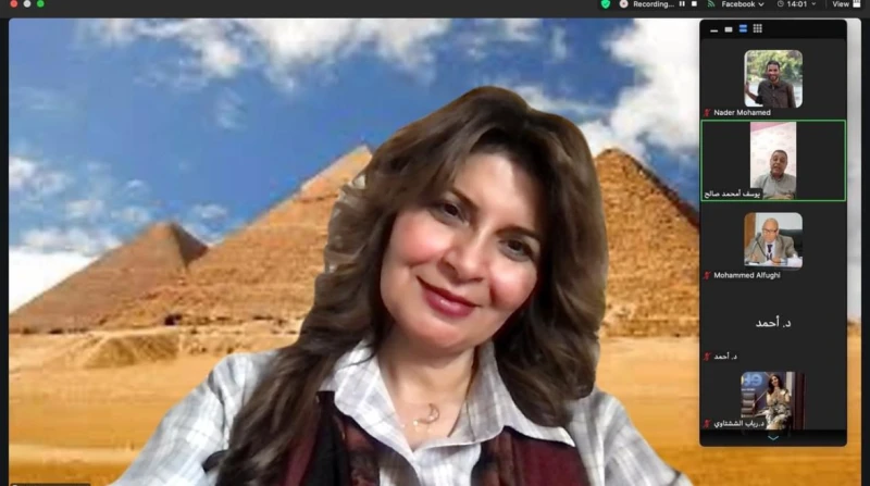 صالون حنان يوسف يفتح ملف الإعلام والتواصل المجتمعي انعقدت فعاليات الدورة الثامنة والخمسون لصالون حنان يوسف إلكترونيا عبر تطبيق زووم، بعنوان الإعلام