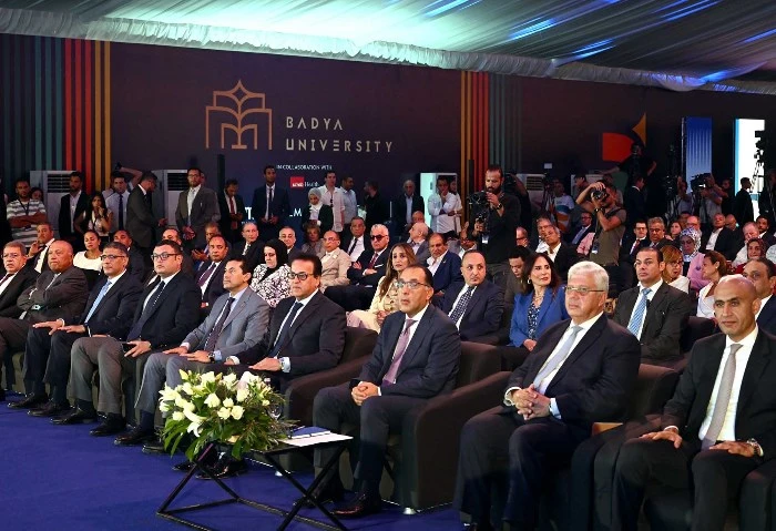 رئيس الوزراء يشهد افتتاح جامعة باديا بالشراكة مع تكساس الأمريكية (صور) شهد الدكتور مصطفى مدبولي، رئيس مجلس الوزراء، صباح اليوم، افتتاح جامعة باديا