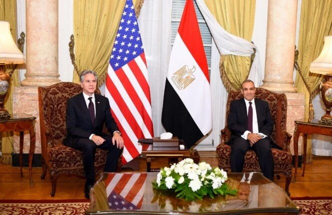 وزير الخارجية يستقبل نظيره الأمريكى ويطلقان جولة جديدة من الحوار الاستراتيجىاستقبل الدكتور بدر عبد العاطي، وزير الخارجية والهجرة وشئون المصريين