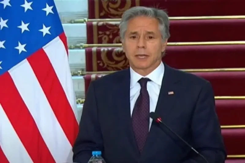 بلينكن: على إسرائيل وحماس إظهار إرادة سياسية للتوصل إلى اتفاق وقف إطلاق النار أعلن وزير الخارجية الأمريكي، أنتوني بلينكن، أن الولايات المتحدة تسعى