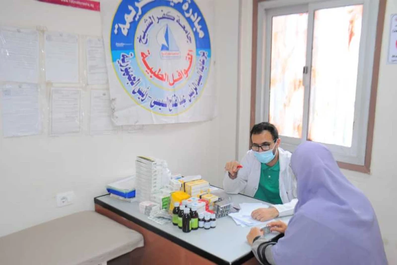 مع تدشين مبادرة بداية جديدة.. جامعة كفر الشيخ تطلق قافلة طبية شاملة لقرية تيدة أطلقت جامعة كفر الشيخ، اليوم الثلاثاء، قافلة طبية بشرية وبيطرية لقرية