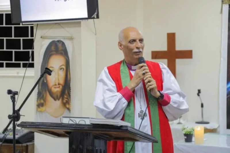 رئيس أساقفة الكنيسة الأسقفية يترأس خدمة القداس الإلهي بالكاتدرائية الأسقفية قاد الدكتور سامي فوزي، رئيس أساقفة إقليم الإسكندرية للكنيسة الأسقفية،